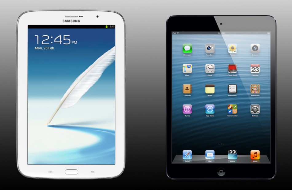 Samsung Galaxy Note 8.0 Vs Apple iPad Mini